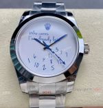 Swiss Copy Rolex Milgauss 40 Who cares i'm already late 3131 Steel Watch